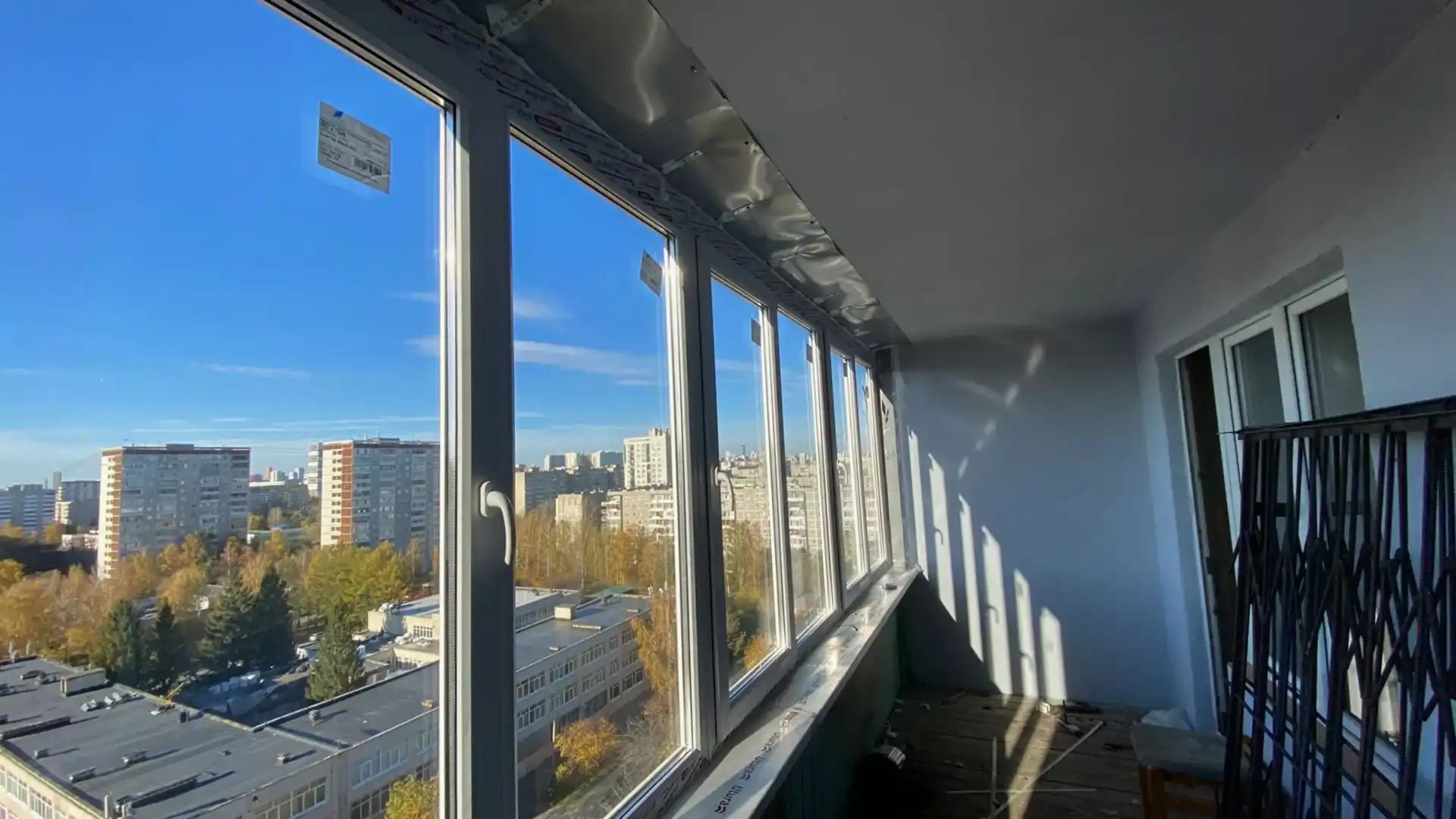 Остекление балконов
